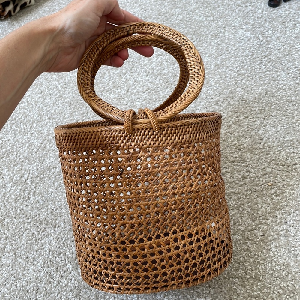 Tuckernuck Rattan bag